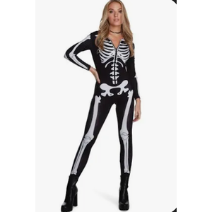 Morph Skeleton Costume Women, Women's Skeleton Costume, Women's Halloween Costumes, Halloween Costumes For Women Adult, Small