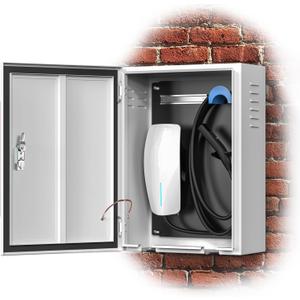 BMZX for Tesla Wall Charger Box Compatible with Tesla Wall Connector Gen 3, Indoor/ Outdoor EV Charger Enclosure, Cable Organizer, Waterproof & Dustproof