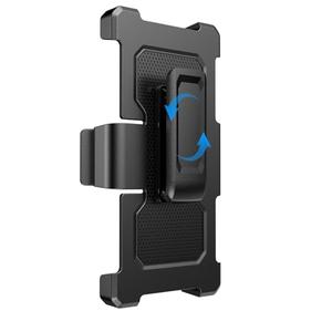 SIXBOX for Samsung Galaxy Z Fold 6 Belt Clip, Rugged Durable Sturdy 360° Rotatable Belt Clip Compatible with Galaxy Z Fold 6 5G 2024, Black