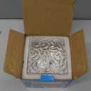 Rechargeable Shower Light No Wiring, 16 Color Changeable Ocean Wave Projector Light, Dimmable Waterproof Shower Lamp with Remote, Rotating Flame Water Ripple Lamp for Shower, Bathroom, Bedroom Decor