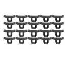 20PCS Solar Panel Drain Clip 30mm, Excellent ABS Material, Exquisite Craftsmanship, Easy to Install, Compact and Portable, for PV Modules Cleaning, Photovoltaic Panel Drainage