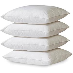 Bedding Bed Pillows for Sleeping (White), King Size, Set of 4, Hotel Pillow, Cooling Pillows for Side, Back or Stomach Sleepers