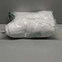 Amazon Basics 100% Cotton Soft, Quick-Dry Absorbent Hand Towels, 8-Pack, White, 28" x 16"