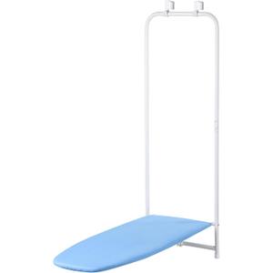 Honey-Can-Do Over-the-Door Ironing Board  Foldable, Hanging Ironing Board with 100% Cotton Cover with Padding for Laundry Room Organization, Small Spaces, Apartments & Dorms, 47" L x 17" W x 50" H
