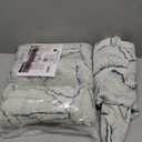 Lellen Pattern Wingback Chair Covers - Velvet Wingback Side Chair Slipcover Reusable Accent Chair Protector Cover Wing Chair Covers for Dining Room Banquet Home Decor, 4 PCS (Green)