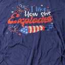 I Like How She Explodes Fireworks Funny Couple 4th Of July T-Shirtб І