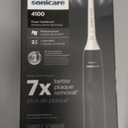 Philips Sonicare 4100 Series Electric Toothbrush - Sonic Toothbrush with Advanced Sonic Technology, Pressure Sensor, Two Intensity Settings, Smartimer & Quadpacer, Black, Model HX3681/24