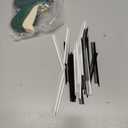 Tagging Gun for Clothing, Fine Stitch Mini Stitch Gun for Clothes,Stitch Quick Clothing Fixer Sewing Quilting Hemming Quick Stitch with 2 Needles,1500 Black & 1500 White Micro Fasteners