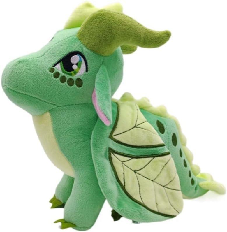 Wings of Fire Dragon Plush Toy Rainwing Dragon Stuffed Animals Pterosaur Plush Flying Dragon Pillow Plushies Gifts for Fans Kids Boys Girls