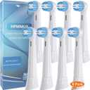 Replacement Toothbrush Heads Compatible with Oral b iO 3/4/5/6/7/8/9/10 Series Electric Toothbrush, Premium Grade Bristles, White, 8 Pack