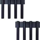8-hole Shovel Holder for Truck, Shovel Mount 8 Holes in 2 Groups, Heavy Duty Trailer Tool Rack for Trimmer, Rake, Lawn, Landscape Hand Tools (Bed & Box Mount) (8 Holes Bed Muont Upgrade)