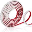 Flexible Peel and Stick Wall Molding  10ft Adhesive-Backed Decorative Bead Trim for DIY Installation, Idear for Mirror Frames TV Surrounds Cabinet Edging Ceiling Accents Wall Panel Borders Backsplash