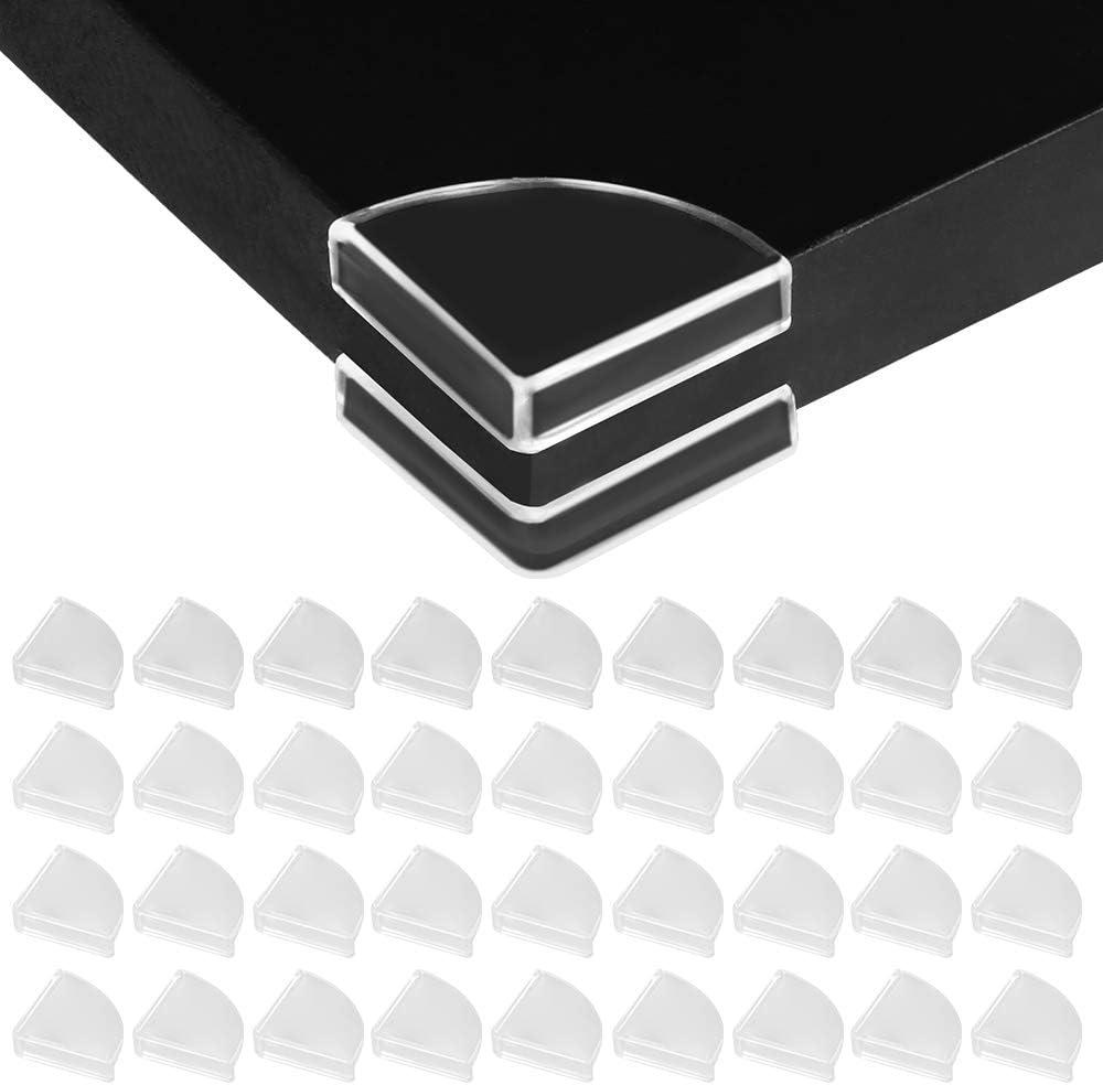 Slim Clear Edge Bumpers, Tomorotec Corner Protectors Edge Guards Corner Cushion for Baby Safety for Furniture, Slim Table, Windows, Bed and etc
