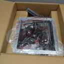 2 In 1 Bath Fan With LED Light, 25W Ceiling Mount Ventilation Fan and Light Combo for Bathroom and Home, 100CFM, 120V, 1000LM, 5CCT Seletable, Dimmable & Wet Rated, ETL Certified