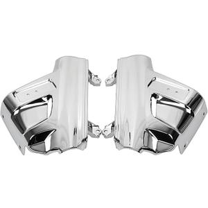 Chrome ABS Front Fender Covers Fairings Fit For Honda Goldwing 1800 GL1800 ABS GL1800P 2001-2017
