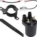 166-0772 Ignition Coil replacement Fits Onan P218G P220G P224G Engine Points Models BF B43 B48 NHC CCK Engine, Replaces #166-0820 HE541-0522 166-0804 166-0648 He166-0761