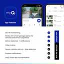 myQ Smart Garage Door Video Keypad with Wide-Angle Camera,Customizable PIN Codes,and Smartphone ControlTake Charge of Your Garage Access Works with Chamberlain, LiftMaster and Craftsman openers,White