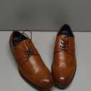 Bruno Marc Men's Lace Up Soft Cap-Toe Formal Dress Shoes (10, Brown-wingtip)
