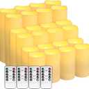 24-Pack LED Flameless Candles with Remote Control - Perfect for Home, Parties, and Special Occasions - Create a Magical Ambiance Effortlessly
