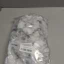 Walrus Round Vinyl Fitted Tablecloth with Flannel Backing Elastic Edge Design Table Cover Waterproof Oil-Proof PVC Table Cloth Stain-Resistant Best for 37"-44" Round (Marble)