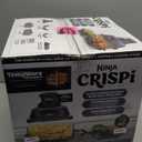 Ninja Crispi 4-in-1 Glass Air Fryer | 450F | Non-Toxic | 4QT & 6-Cup Glass Containers w/Lids | Microwave, Freezer, Dishwasher Safe | Max Crisp, Air Fry, Bake, Recrisp | Cyberspace Gray, FN101GY