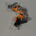 2 Inch Caster Wheels, Threaded Stem Casters Set of 4 Heavy Duty, 5/16"-18x1 (Screw Diameter 5/16", Stem Length 1"), Safety Dual Locking Industrial Castors, Wheels for Cart, Furniture