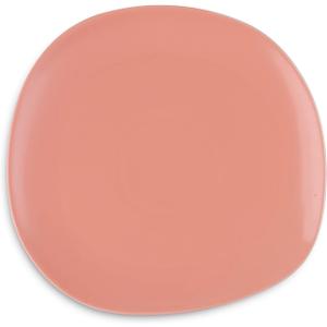 Stone Lain Delilah Dinner Plate 6-Piece Dish Set, Porcelain, Peach