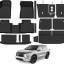 Naibeve Floor Mats for 2022-2026 Mitsubishi Outlander Gas 7 Seats