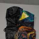 Skeleton Sit Around A Campfire Spare Tire Cover Funny Halloween Decoration Wheel Protectors Universal for Trailer Rv SUV Truck Camper Travel Trailer 15 Inch