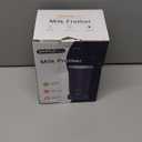 SIMPLETASTE Milk Frother, 4-In-1 Electric Milk Frother and Steamer, Automatic Warm and Cold Foam Maker and Milk Warmer for Latte, Cappuccinos, Macchiato, Dark Blue