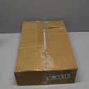 Laundry Basket with Wheels, Laundry Hamper with Removable Bag and Steel Frame, 160L Rolling Dirty Clothes Basket for Bedroom, Bathroom, Laundry Room (White-Brown)