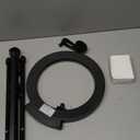 UBeesize 12'' LED Ring Light with 62'' Tripod Stand and Magnetic Phone Holder, Selfie Ring Light for Video Recording, Live Streaming, Compatible with iPhone & Android (Black)