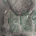 Realspring 2 Pcs 20 Inch Christmas Stocking Faux Fur Stocking Grey Brown Socks Xmas Fireplace Hanging Socks for Home Festive Party Gift Decorations