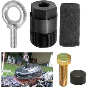 Hoypeyfiy Flywheel Puller Removal Tool 91-849154T1, Lift Ring 91-90455-1for Mercury Mariner Outboard Lift