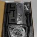 Hoimpro Matte Black Spring Kitchen Faucet with Pull Down Sprayer, Rv Kitchen Sink Faucets with PullDown Sprayer, 3 Function Single Handle Laundry Faucet