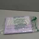 Harvopu Keyboard Case Compatible with iPad Air 11-inch/Air 5th 4th Generation Case with Keyboard-Backlit Detachable, Folio Keyboard Cover with Pencil Holder for Air 11" M4/M3/M2, Air 5/Air 4 (Purple)