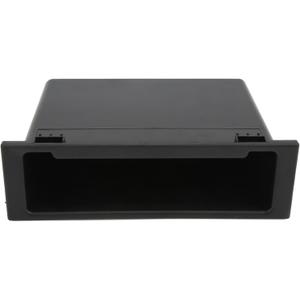 Dash Radio Storage Box, Single Din Storage Pocket Multi Application Dash Storage Pocket Car Stereo Blanking Plate Stereo Holder for Car