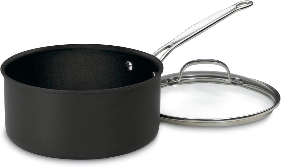 Cuisinart 6194-20 Chef's Classic 4-Quart Nonstick-Hard-Anodized, Saucepan w/Cover