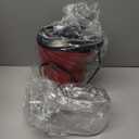 DASH Fresh Pop Popcorn Maker - Oil-Free, Air Popcorn Popper - With Measuring Cup & Recipe Guide - Perfect for Movie Nights - 16 Cups, Red