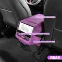 Purple Interior Covers Trims Kit for Tesla Model Y/3 Accessories 2024-2026