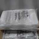 2 Pack Under Sink Organizer With Smooth Cylindrical Rail,2-Tier Pull Out Multi-Purpose Cabinet Storage for Bathroom&Kitchen,Height Adjustable,Rust-resistant Coating-White (2 Pack-15.7"Dx11"-16.14"H)