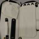 Travel Jewelry Organizer Case - for Tangle-Free Necklaces, Earrings, Rings, Bracelets Storage, Travel Essentials, Fashion Portable Jewelry Travel bags for Women - Medium Black