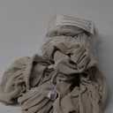 H.VERSAILTEX Stretch Velvet 3 Piece T Cushion Sofa Slipcovers for Living Room Individually Sofa Covers for 3 Seat Cushion Covers Stay with Elastic Bands (Sofa, French Oak)