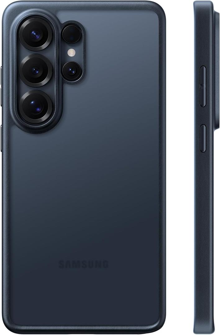 TORRAS for Samsung Galaxy S26 Ultra Case, [12FT Military-Grade Protection] Slim Case for Samsung S26 Ultra Case Thin, Matte Translucent Black, Thin, 6.9'' Guardian Series