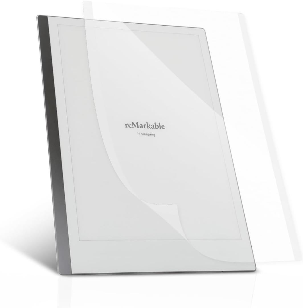 Magnetic Screen Protector for reMarkable 2 Tablet 10.3" Reusable TPU Matte Clear Paperlike Film 2024, Anti-Scratch & Anti-Glare Clear Hard Film, Bubble-Free Installation (Not Tempered Glass)