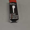 Detail Factory - ProGrip Tire Brush - Ergonomic ProGrip Handle, Stiff Synthetic Bristles, Ergonomic Design, Clean Your Tires with Ease - Grey (Standard, Gray)