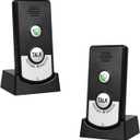 2 Way Wireless Intercom for Home Hospital Hotel,1000m Range Indoor Intercoms Wireless (Black)