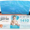 Diaper Genie Easy Roll Refill | 30 Bags Per Refill | Holds Up to 1410 Newborn Diapers | Odor Control | Diaper Pail Refill Bags | Fits Diaper Genie Signature & Platinum Pails [Pack of 6] (Unscented)