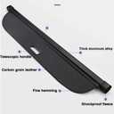 Retractable Cargo Cover Compatible with Mercedes Benz EQE 350 500 2023-2025 SUV Shield Security Shade Privacy Screen Tonneau Luggage Cargo Trunk Organizers (Carbon Fiber Texture)