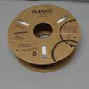 ELEGOO PLA Filament 1.75mm White 1KG, 3D Printer Filament Dimensional Accuracy +/- 0.02mm, 1kg Cardboard Spool(2.2lbs) 3D Printing Filament Fits for Most FDM 3D Printers